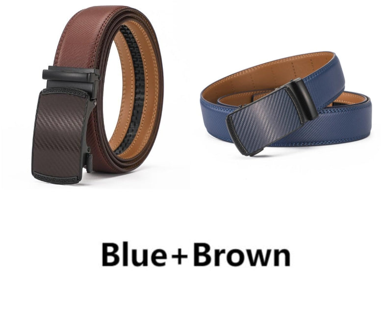 🌸LAST DAY PROMOTION - 50%OFF🌸 Leather Ratchet Belt With Adjustable Buckle