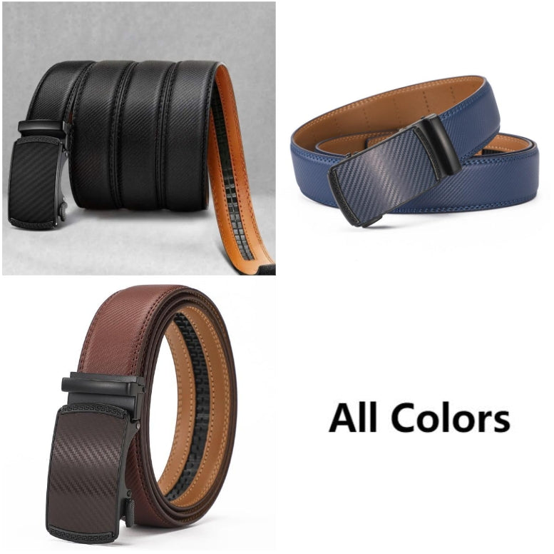 🌸LAST DAY PROMOTION - 50%OFF🌸 Leather Ratchet Belt With Adjustable Buckle