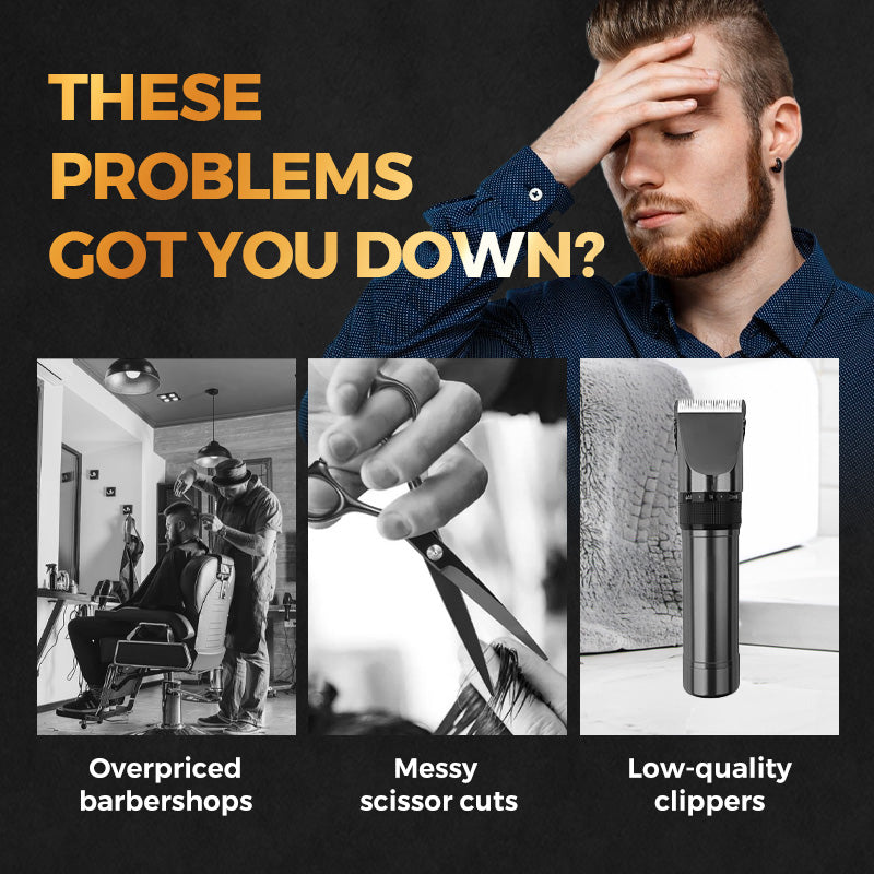 🔥Hot Sale 50% OFF💸Men's Hair Clippers - Durable & Efficient for Professional Grooming!