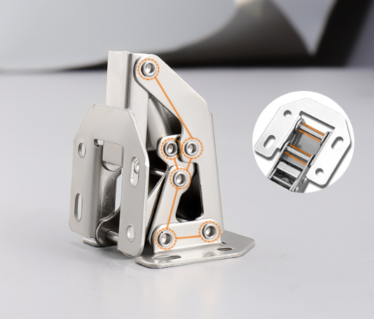 🔥Christmas sale is ending soon🔥Easy installation of bridge-shaped door hinges -Cabinet hinges