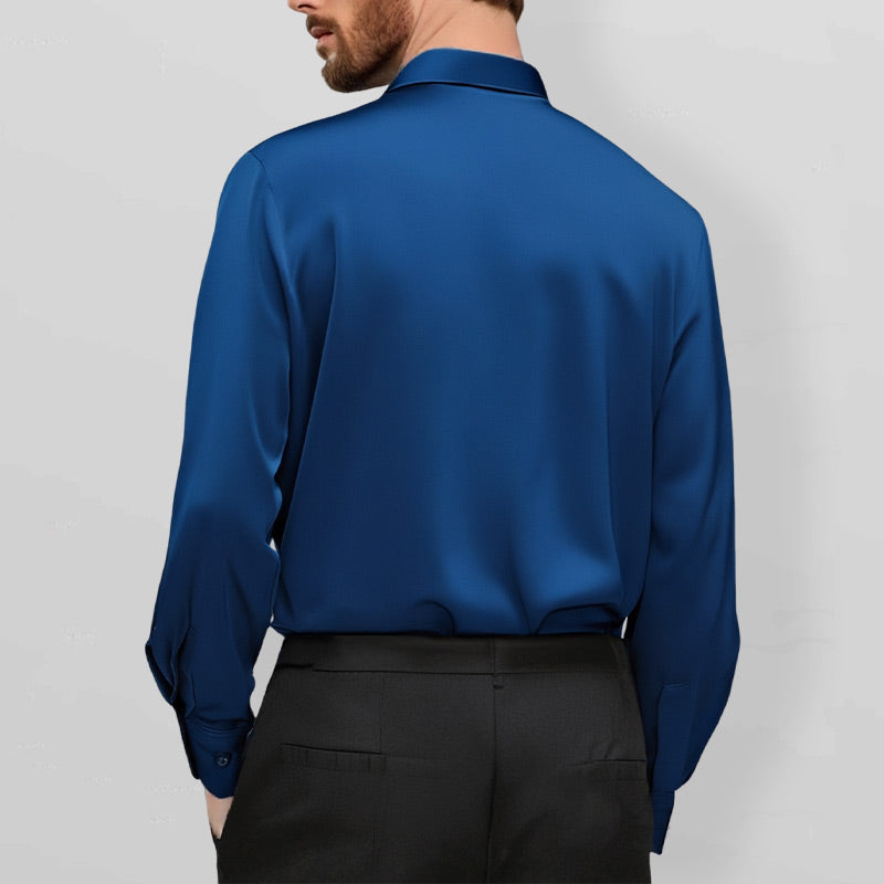 🔥2025 HOT SALE🔥Men's Wrinkle-Free Stretch Dress Shirt