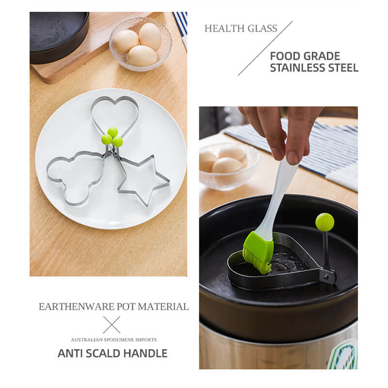 🔥time-limited Sale 49%🔥Stainless Steel Fried Egg Molds
