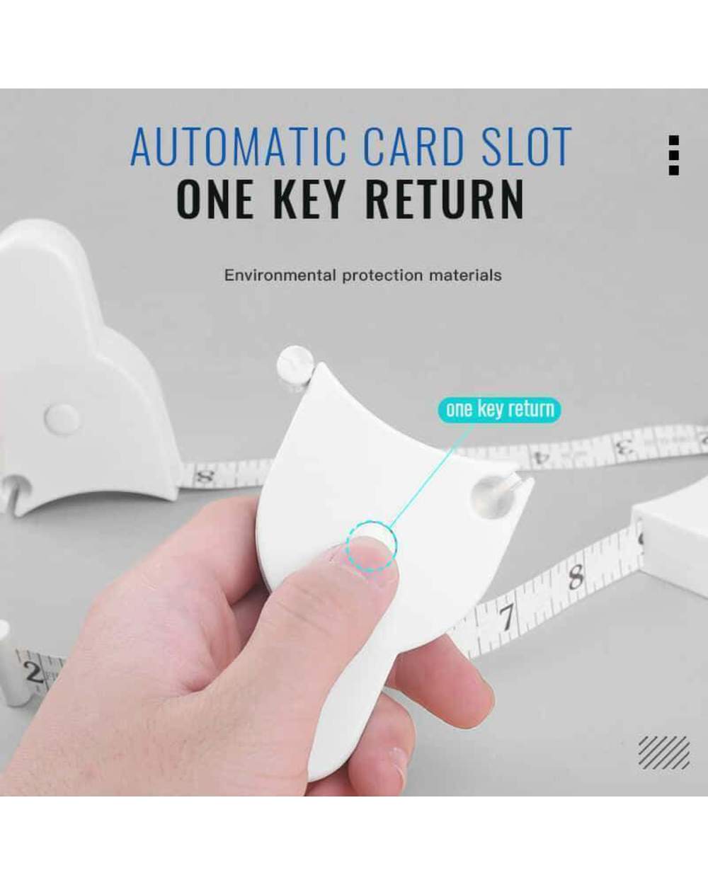 š„Buy 1 Free 1š„AUTOMATIC TELESCOPIC TAPE MEASURE