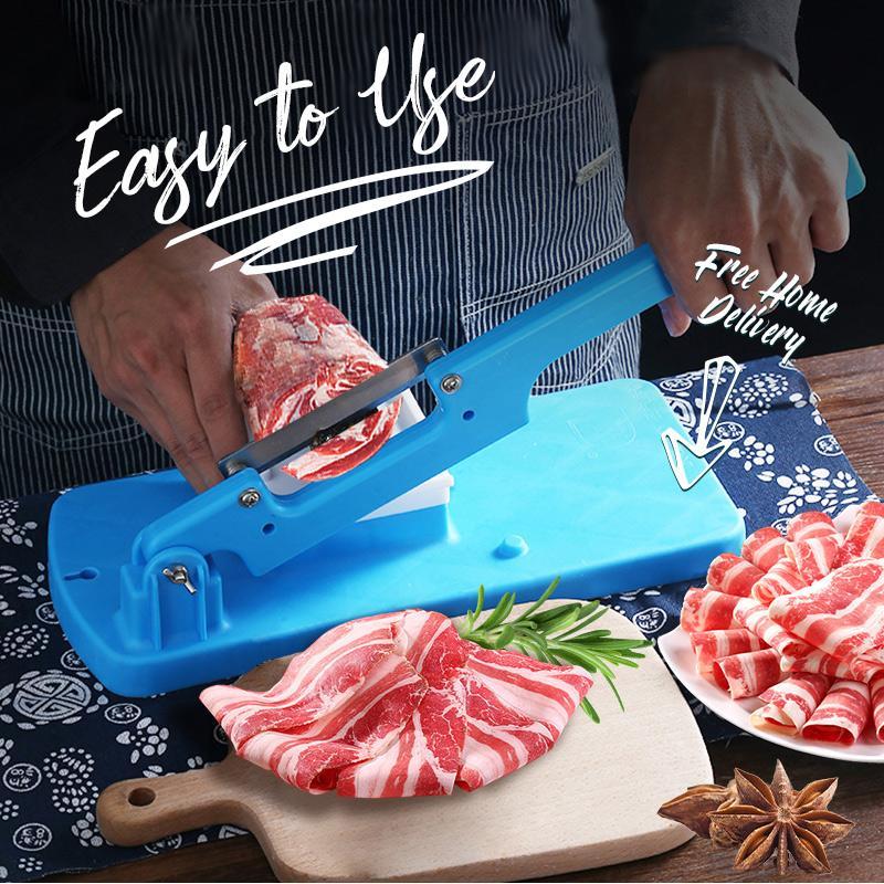 🧑🍳Kitchen Artifact - 50%OFF🥳 Portable Meat Cutting Table Slicers
