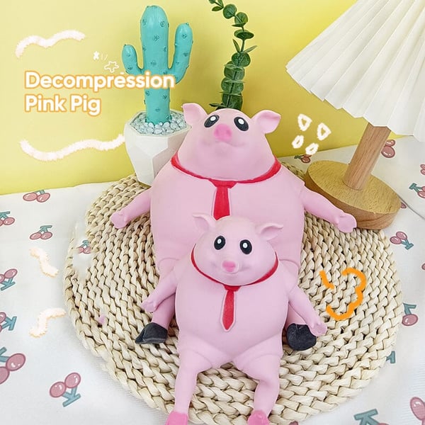 š·Creative Decompression Pink Piggy Toy