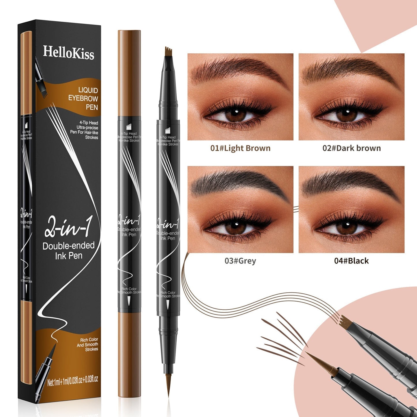 🔥PAY 1 GET 1 FREE(2PCS)🔥Microblading Eyebrow Pencil