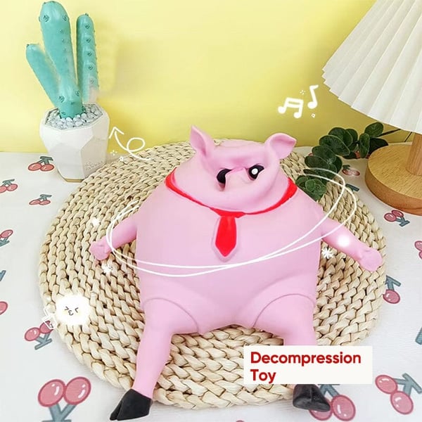 š·Creative Decompression Pink Piggy Toy