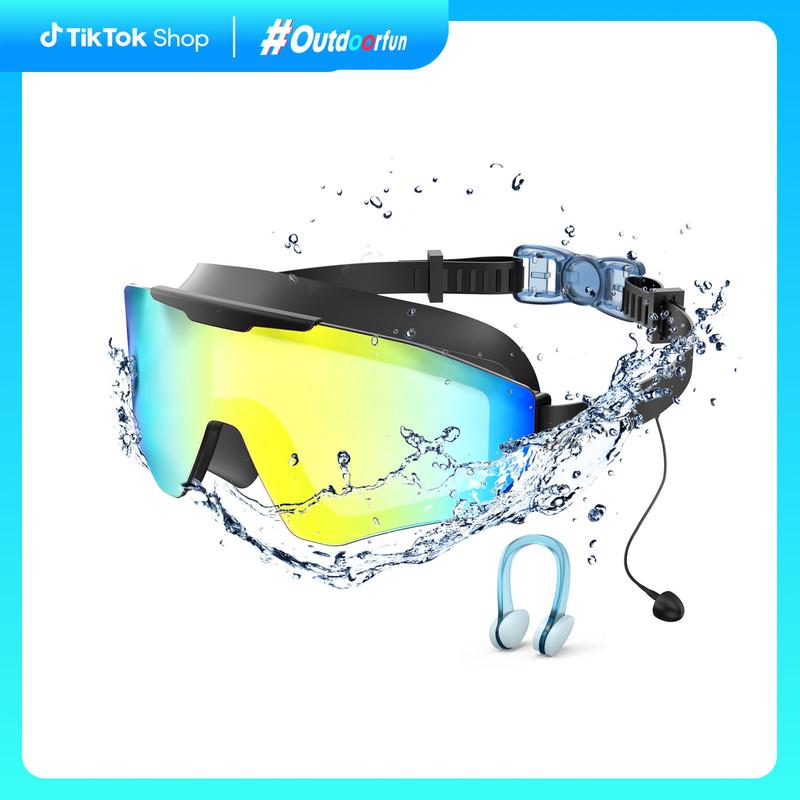 Waterproof Swimming Goggles & Swimming Cap Set
