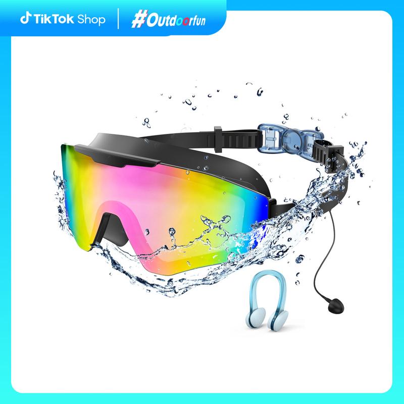 Waterproof Swimming Goggles & Swimming Cap Set