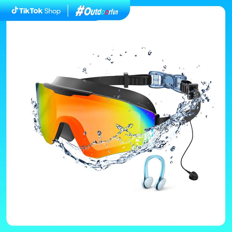 Waterproof Swimming Goggles & Swimming Cap Set