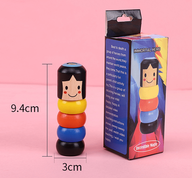 Unbreakable Wooden Man Magic Toy🧙♂