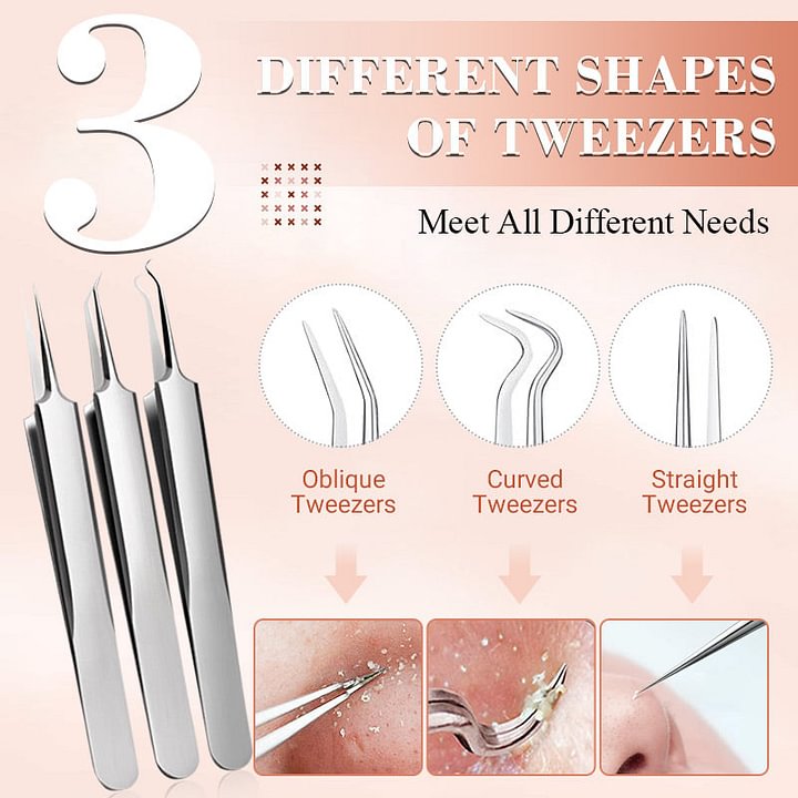💓Last day discount💥Medical grade blackhead cell clip tool set