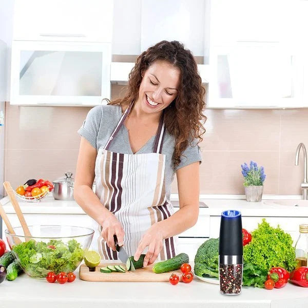 š§Last Day 50% OFFš„Automatic electric salt and pepper mill with gravity sensor