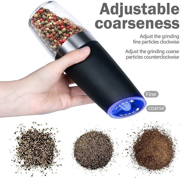 š§Last Day 50% OFFš„Automatic electric salt and pepper mill with gravity sensor