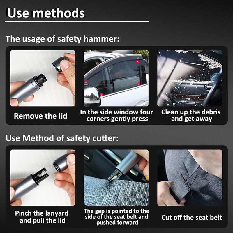 Upgraded Car Safety Hammer(BUY 1 GET 1 FREE)