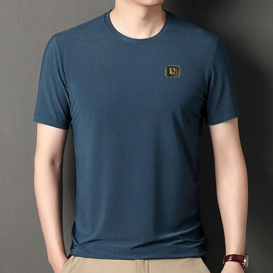 Casual High Stretch T-Shirt for Plus Size Men(50% OFF)