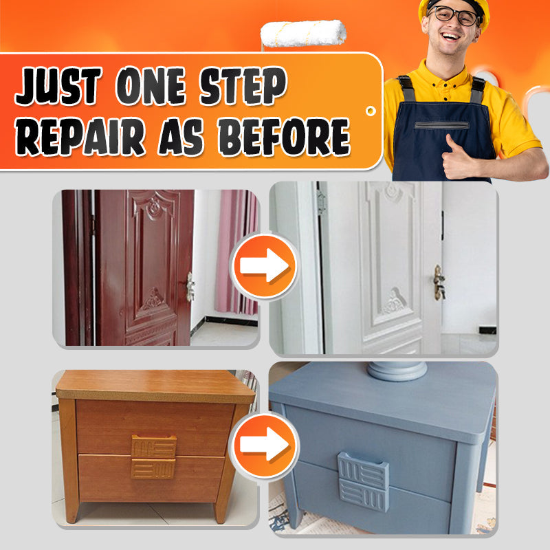 🔥Water-Based Furniture Decor Paint for Wood with Tools ✈️ Free Shipping