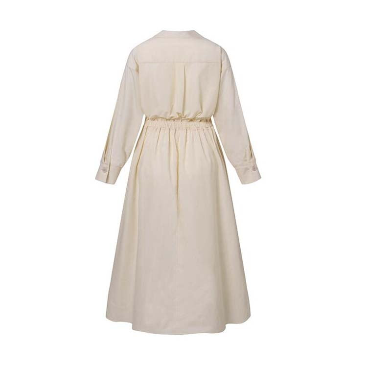 🔥Hot Sale 49% OFF💃Women's Pure Cotton Shirt Collar Dress