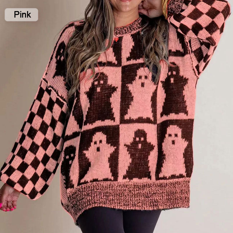 Hooded solid color loose bat sleeve sweatshirt