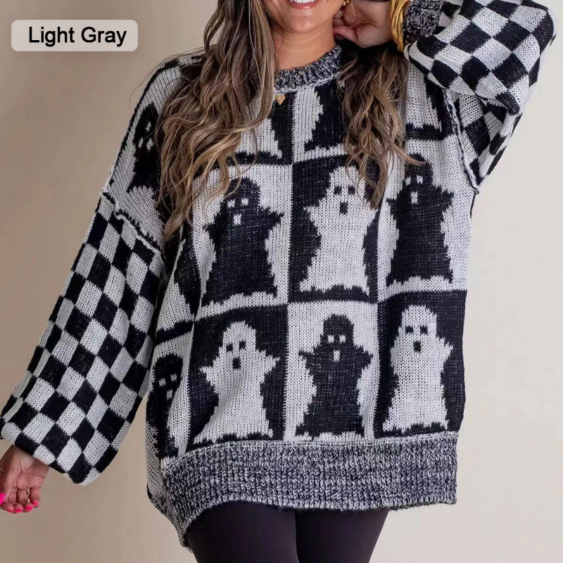 Hooded solid color loose bat sleeve sweatshirt