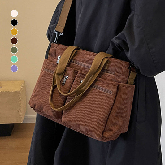 💥Hot Sales-49% OFF🍃Vintage Solid Color Shoulder Bag