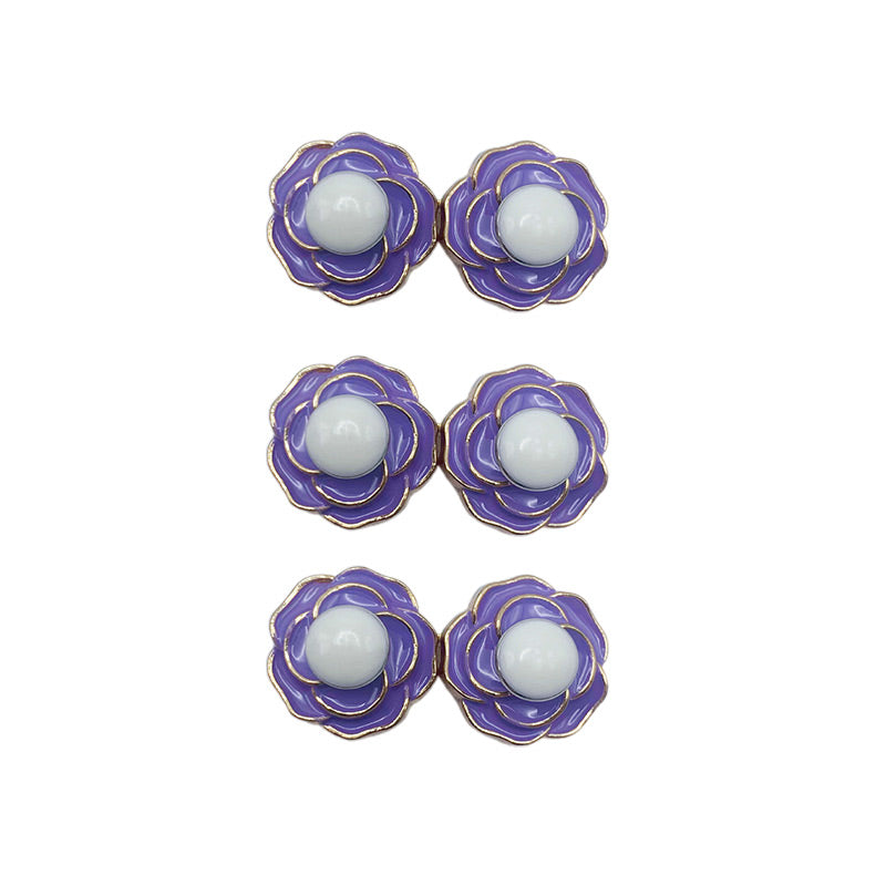 Detachable Camellia Waist Buckles for Loose Jeans