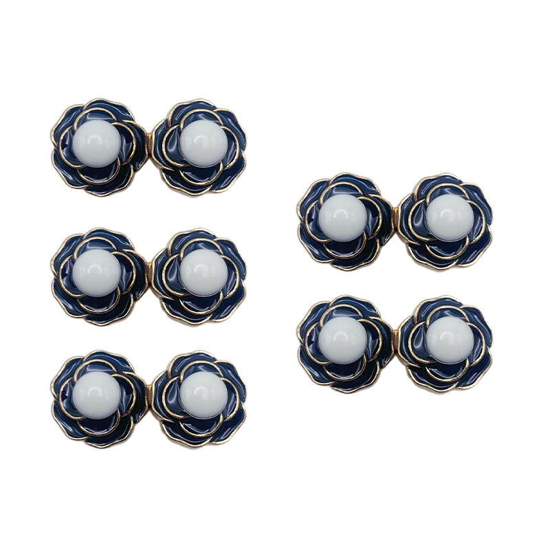 Detachable Camellia Waist Buckles for Loose Jeans