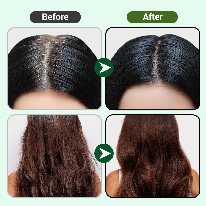 🎅Early Xmas Sales - 50% OFF🎄Plant Extract Hair Dye Cream with Comb