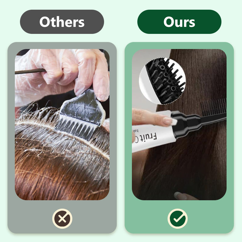 🎅Early Xmas Sales - 50% OFF🎄Plant Extract Hair Dye Cream with Comb