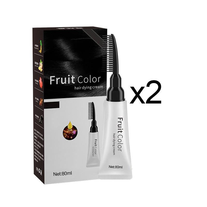 🎅Early Xmas Sales - 50% OFF🎄Plant Extract Hair Dye Cream with Comb