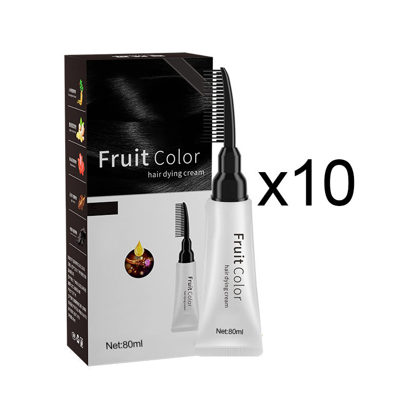 🎅Early Xmas Sales - 50% OFF🎄Plant Extract Hair Dye Cream with Comb