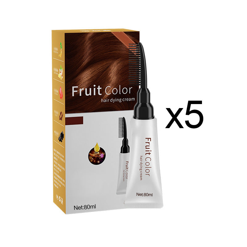 🎅Early Xmas Sales - 50% OFF🎄Plant Extract Hair Dye Cream with Comb