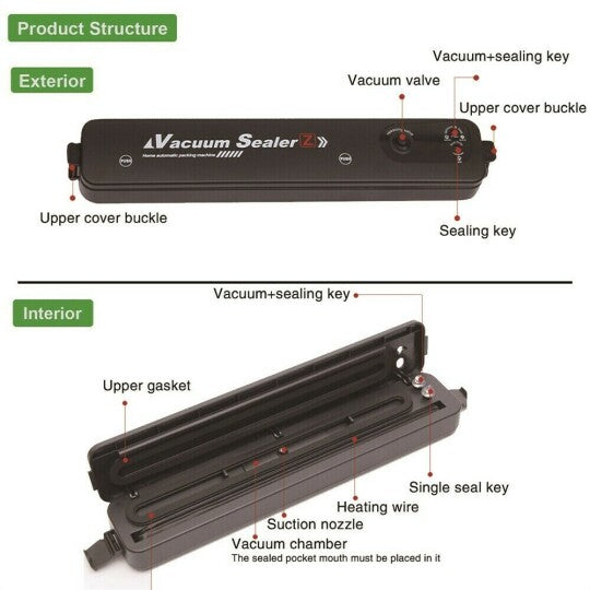 🔥New Year Hot Sale🔥The automatic vacuum sealing machine