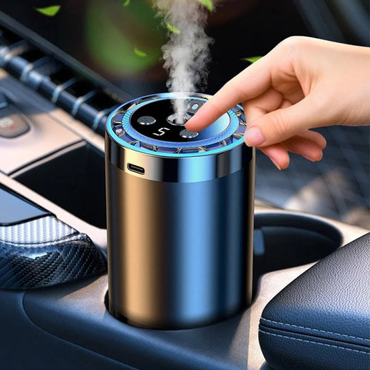 🚗Summer Sale - 50% OFF🔥Smart Car Diffuser Set with Light & Spray Modes