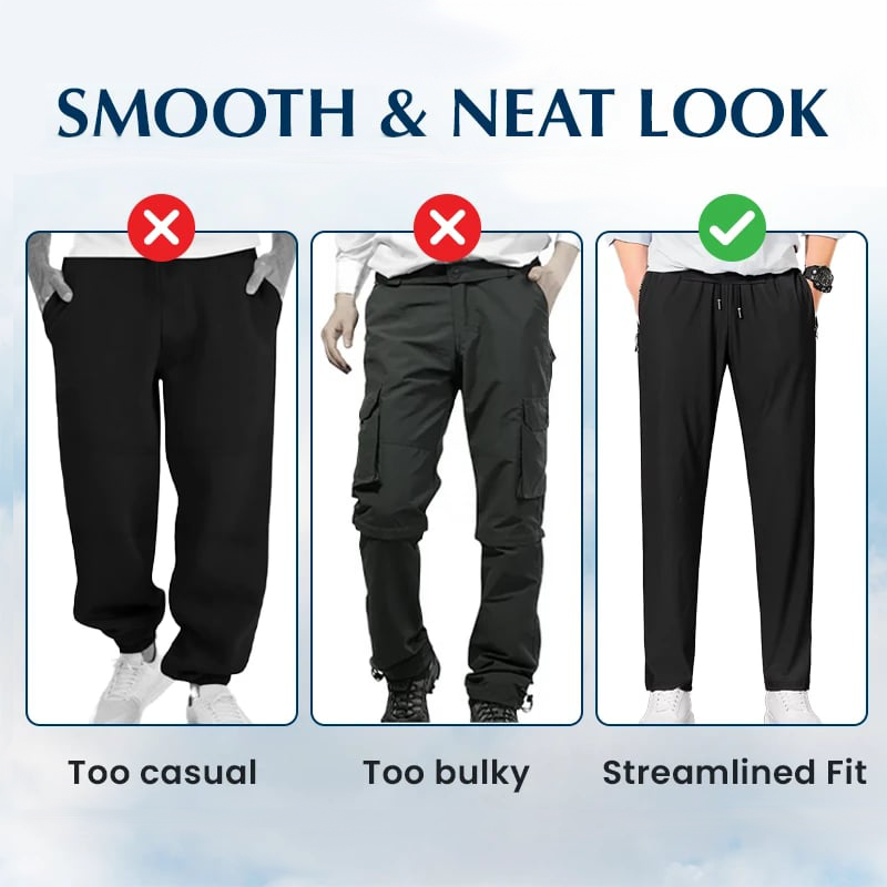 ✨ActiveFlex Stretch Pants - Unisex 4-Way Stretch Casual Wear Breathable, All-Day Comfort & Move Freely