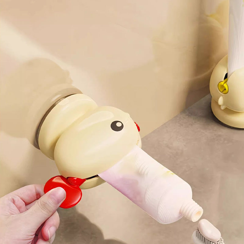🎁LAST DAY 49% OFF🔥Adorable Goldfish Suction Cup Toothpaste Squeezer