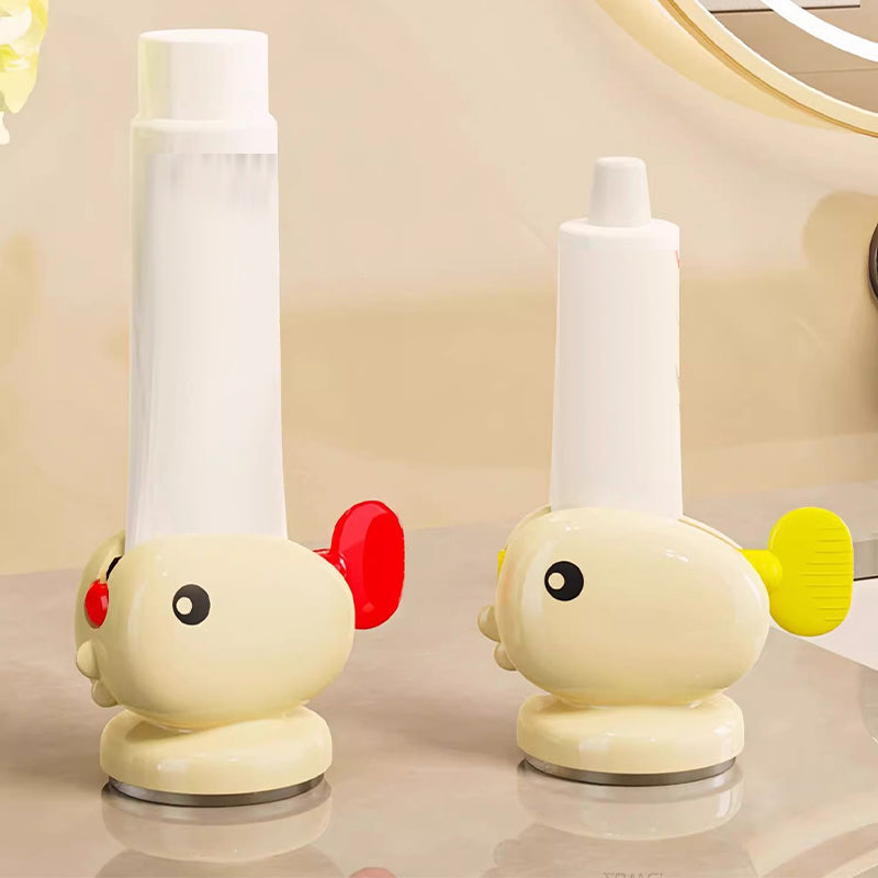 🎁LAST DAY 49% OFF🔥Adorable Goldfish Suction Cup Toothpaste Squeezer