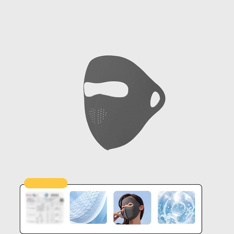 Protects against 99% of UV rays💥Full Face Breathable Sun Protection Mask