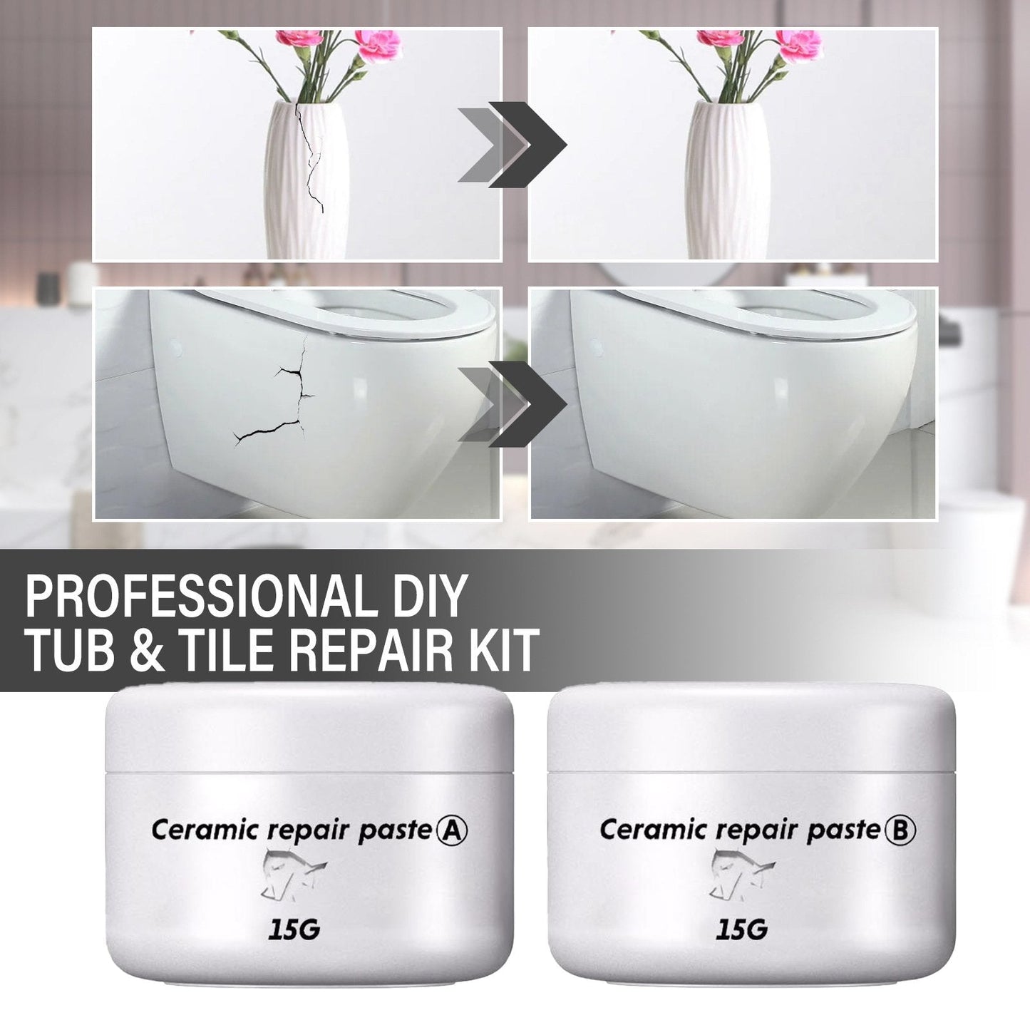 ⏳Time-limited Special⌛Tile Repair Paste