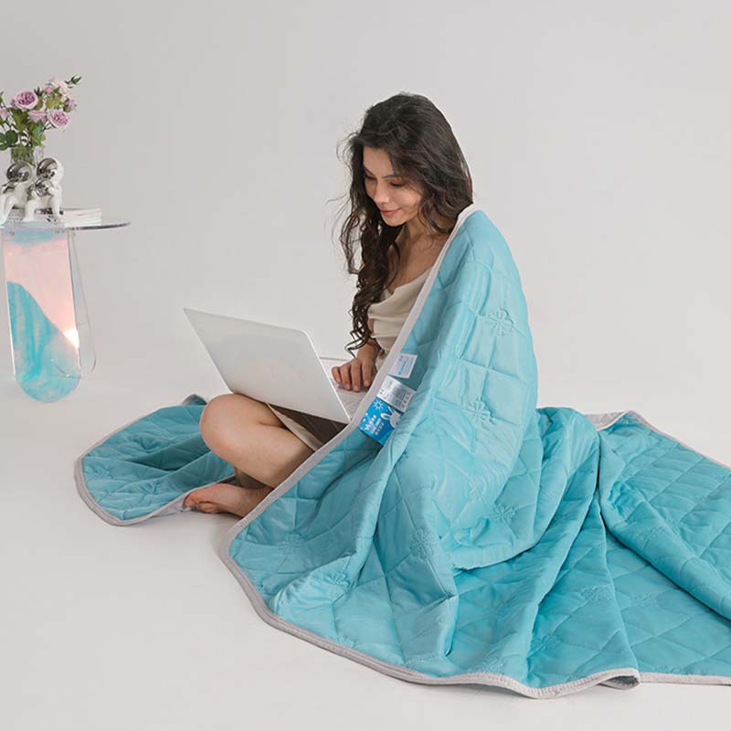 🌙Last Day 50% OFF-❄️Breathable Printed Washable Summer Cooling Comforter💤