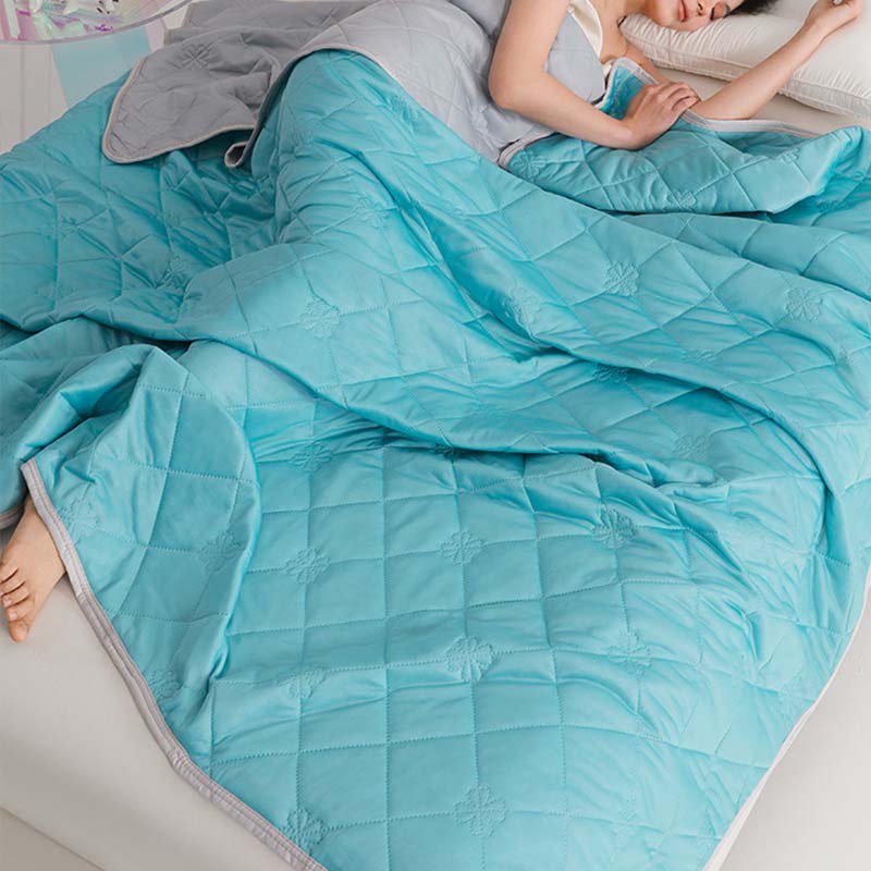 🌙Last Day 50% OFF-❄️Breathable Printed Washable Summer Cooling Comforter💤