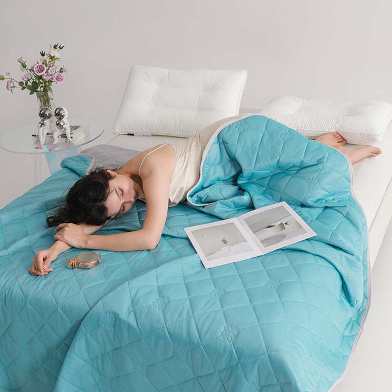 🌙Last Day 50% OFF-❄️Breathable Printed Washable Summer Cooling Comforter💤