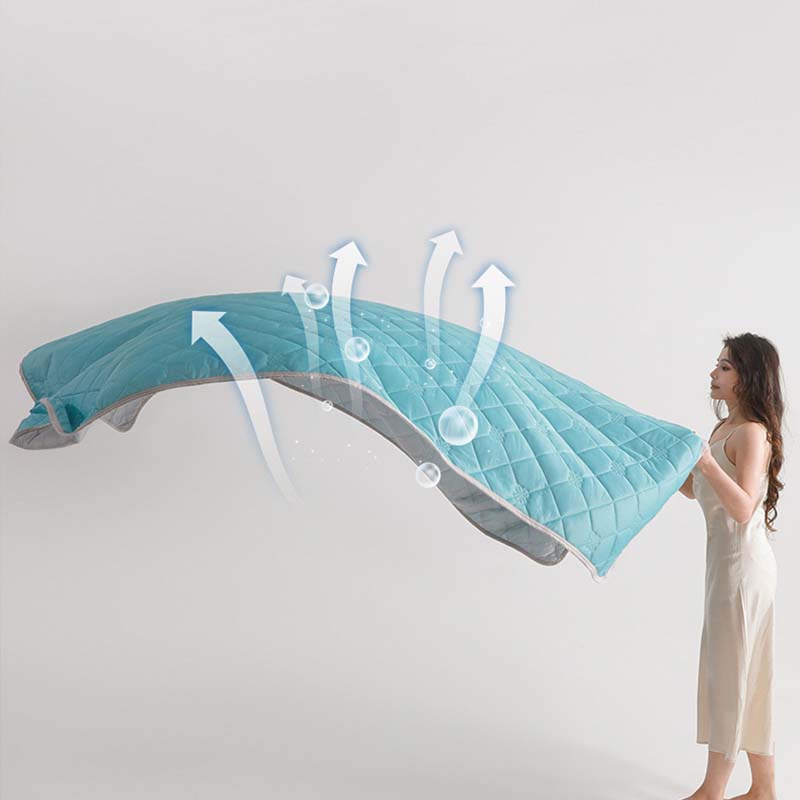 🌙Last Day 50% OFF-❄️Breathable Printed Washable Summer Cooling Comforter💤