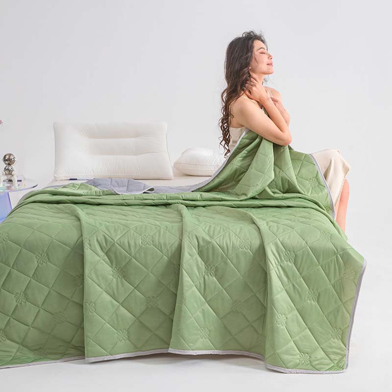 🌙Last Day 50% OFF-❄️Breathable Printed Washable Summer Cooling Comforter💤