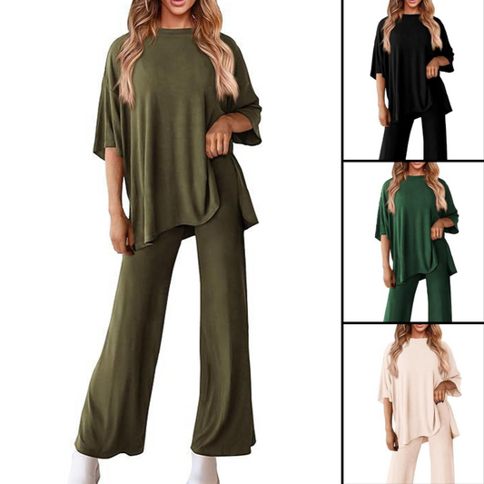 🎉2025 New Products Hot Sale✨Women's Casual Top & Pants Set