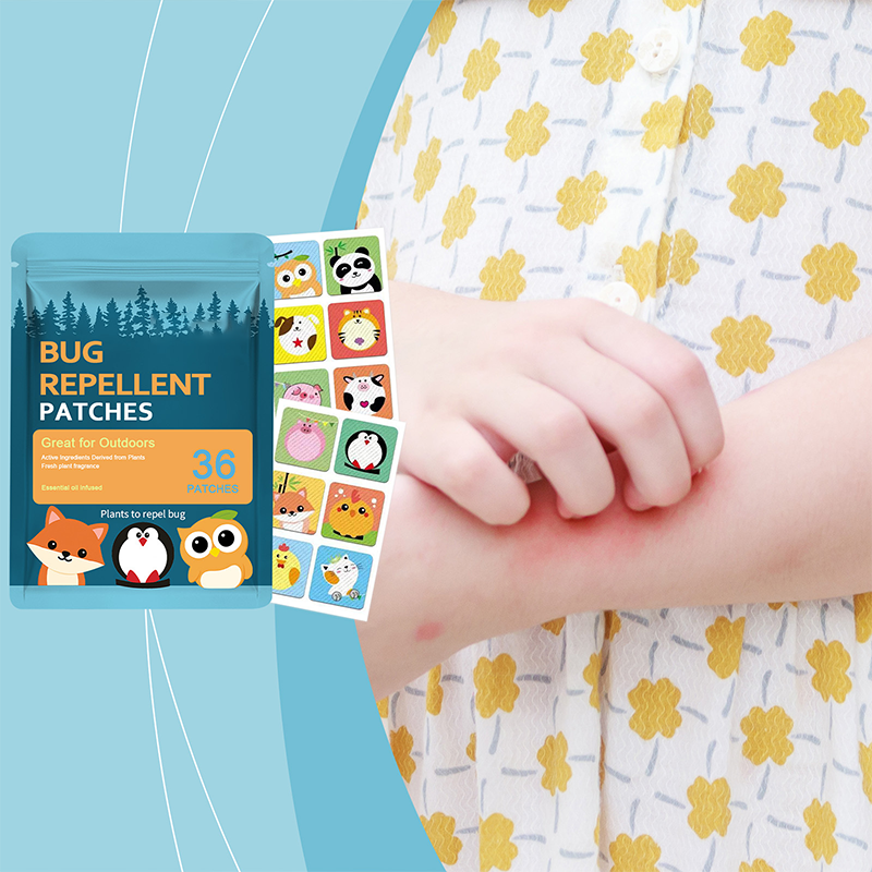 🔥Summer Must-Have 49% OFF🦟Gentle Waterproof & Sweatproof Mosquito Repellent Patches with Cute Designs