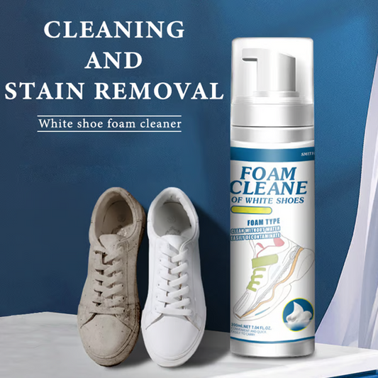 🏆Hot Sale 54% OFF⏳Universal Portable No-Rinse Foam Cleaner for Shoes