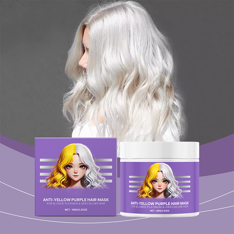 Anti-Yellowing Purple Hair Mask 💜 Say goodbye to Red Highlights! 💜