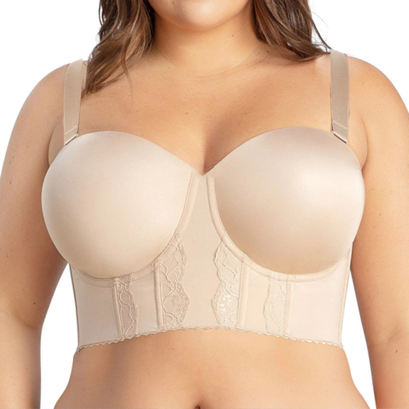 Limited-time sale 60% OFFđ„Women's low-cut removable shoulder strap shaping bra - lift and shape