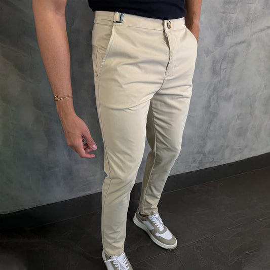 ⏰LAST DAY 65% OFF!🔥Men's Stretch Slim Fit Pants – Skinny But Comfy